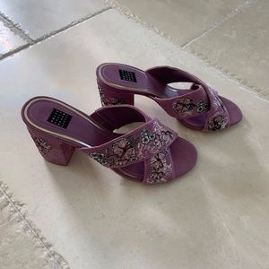 White House Black Market 7M Mauve NWOT